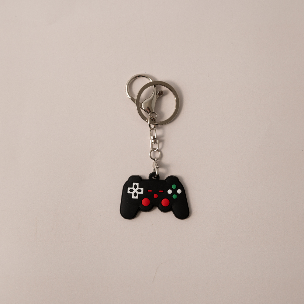 Keychain Silicone - BLACK CONTROLLER